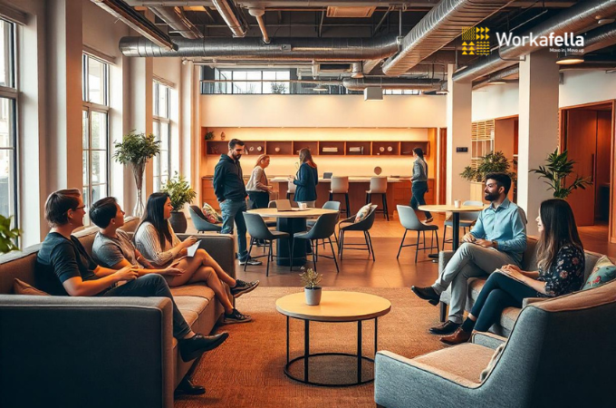 Social Hubs in Coworking Spaces 